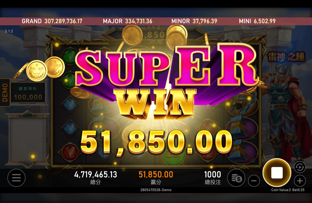 RSG 雷神之鎚｜SUPER WIN